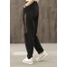 Ethnic style bloomers women's plus size wide leg trousers loose high waist pants